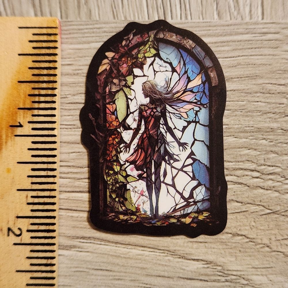 10/$10 Sticker Stained Glass Look
